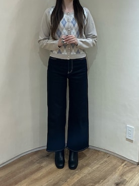 「ORiental TRaffic（オリエンタルトラフィック）のアイテム（ブーツ）」を使った、アトレ川崎店さん（レディース・158cm）の秋コーディネート