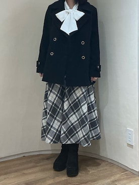 アトレ川崎店さん（レディース・158cm）の冬コーディネート