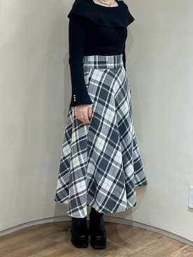 「MISCH MASCH（ミッシュマッシュ）のアイテム」を使った、アトレ川崎店さん（レディース・158cm）の冬コーディネート