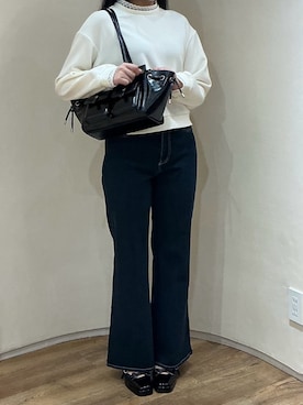 アトレ川崎店さん(レディース・160cm)の春コーディネート