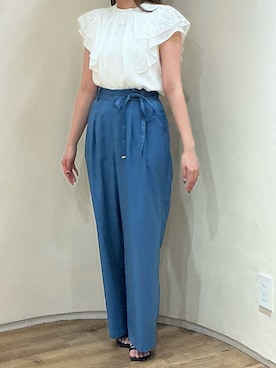 「MISCH MASCH（ミッシュマッシュ）のアイテム」を使った、アトレ川崎店さん（レディース・155cm）の夏コーディネート