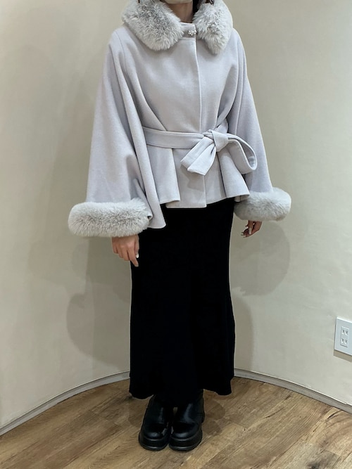 【専用】REVERE ツートーンアーガイル カーディガン 前後2Wayモヘヤタッチニットカーディガン[an1244] | レディース