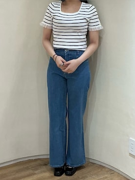 「MISCH MASCH（ミッシュマッシュ）のアイテム」を使った、アトレ川崎店さん（レディース・155cm）の春コーディネート