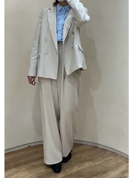 アトレ川崎店さん（レディース・155cm）の冬コーディネート