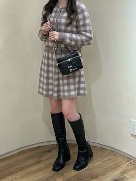 アトレ川崎店さん（レディース・158cm）の秋コーディネート