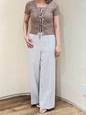 アトレ川崎店さん(レディース・160cm)の夏コーディネート