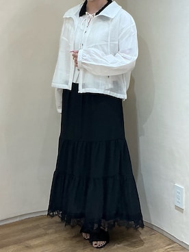 アトレ川崎店さん（レディース・160cm）の夏コーディネート