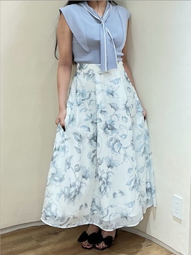 「お洒落さんと繋がりたい」｜アトレ川崎店さん（レディース・160cm）の夏コーディネート