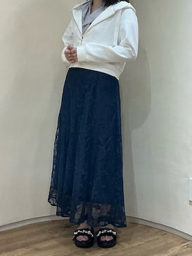 「ORiental TRaffic（オリエンタルトラフィック）のアイテム」を使った、アトレ川崎店さん（レディース・158cm）の春コーディネート