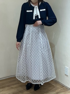 アトレ川崎店さん(レディース・160cm)の春コーディネート