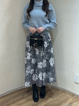 「MISCH MASCH（ミッシュマッシュ）のアイテム」を使った、アトレ川崎店さん（レディース・158cm）の冬コーディネート