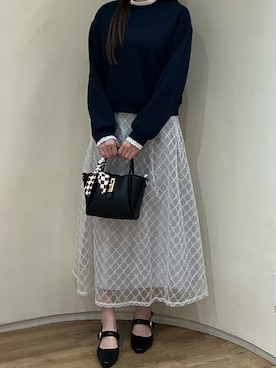 「MISCH MASCH（ミッシュマッシュ）のアイテム」を使った、アトレ川崎店さん（レディース・158cm）の春コーディネート