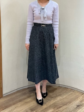 「MISCH MASCH（ミッシュマッシュ）のアイテム」を使った、アトレ川崎店さん（レディース・158cm）の冬コーディネート