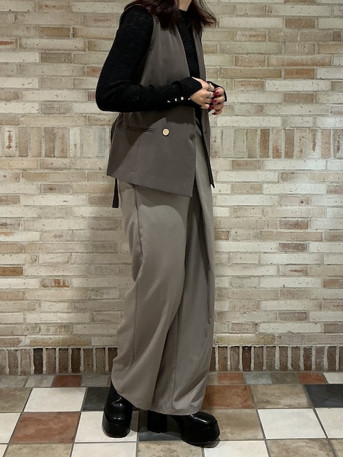 セール】2025秋冬新作 ラップリボンパンツ（その他パンツ）｜MISCH