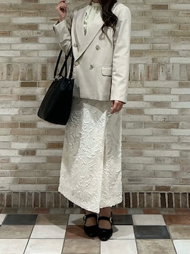 「MISCH MASCH（ミッシュマッシュ）のアイテム（スカート）」を使った、アトレ川崎店さん（レディース・160cm）の春コーディネート