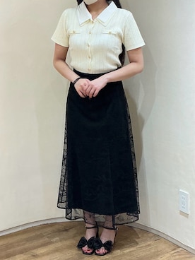 アトレ川崎店さん（レディース・155cm）の夏コーディネート