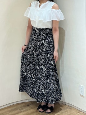 アトレ川崎店さん（レディース・160cm）の夏コーディネート