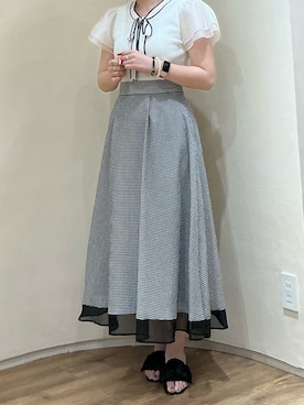 「MISCH MASCH（ミッシュマッシュ）のアイテム（スカート）」を使った、アトレ川崎店さん（レディース・160cm）の春コーディネート