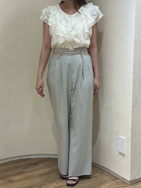 アトレ川崎店さん（レディース・155cm）の夏コーディネート