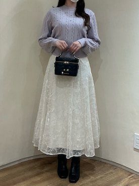 アトレ川崎店さん（レディース・158cm）の秋コーディネート