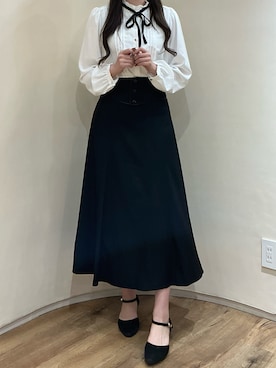 「ブラウスコーデ」｜アトレ川崎店さん（レディース・158cm）の秋コーディネート