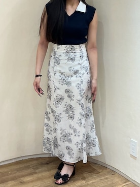 「MISCH MASCH（ミッシュマッシュ）のアイテム」を使った、アトレ川崎店さん（レディース・160cm）の夏コーディネート