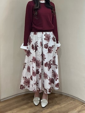 「ORiental TRaffic（オリエンタルトラフィック）のアイテム（パンプス）」を使った、アトレ川崎店さん（レディース・158cm）の秋コーディネート