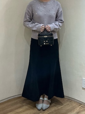 「MISCH MASCH（ミッシュマッシュ）のアイテム」を使った、アトレ川崎店さん（レディース・158cm）の冬コーディネート