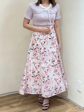 「MISCH MASCH（ミッシュマッシュ）のアイテム」を使った、アトレ川崎店さん（レディース・155cm）の夏コーディネート