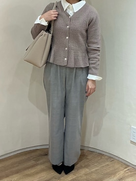 「ORiental TRaffic（オリエンタルトラフィック）のアイテム（パンプス）」を使った、アトレ川崎店さん（レディース・158cm）の秋コーディネート