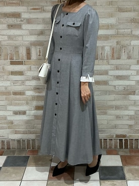 アトレ川崎店さん（レディース・158cm）の秋コーディネート