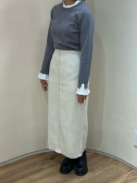 「MISCH MASCH（ミッシュマッシュ）のアイテム」を使った、アトレ川崎店さん（レディース・158cm）の冬コーディネート