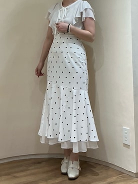 「MISCH MASCH（ミッシュマッシュ）のアイテム」を使った、アトレ川崎店さん（レディース・155cm）の春コーディネート