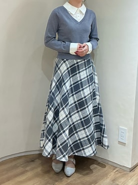 アトレ川崎店さん（レディース・158cm）の秋コーディネート