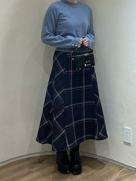 「MISCH MASCH（ミッシュマッシュ）のアイテム」を使った、アトレ川崎店さん（レディース・158cm）の冬コーディネート