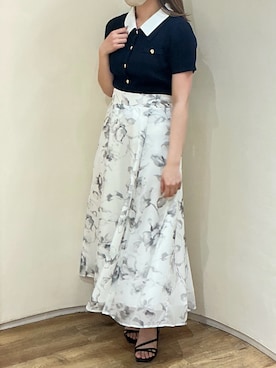 アトレ川崎店さん（レディース・155cm）の夏コーディネート