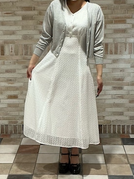 「爽やかコーデ」｜アトレ川崎店さん（レディース・160cm）の春コーディネート