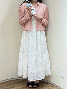 アトレ川崎店さん（レディース・160cm）の夏コーディネート