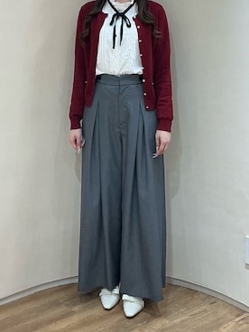 「ORiental TRaffic（オリエンタルトラフィック）のアイテム（パンプス）」を使った、アトレ川崎店さん（レディース・158cm）の秋コーディネート