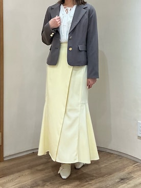 「MISCH MASCH（ミッシュマッシュ）のアイテム」を使った、アトレ川崎店さん（レディース・158cm）の春コーディネート