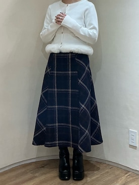 「MISCH MASCH（ミッシュマッシュ）のアイテム」を使った、アトレ川崎店さん（レディース・158cm）の冬コーディネート