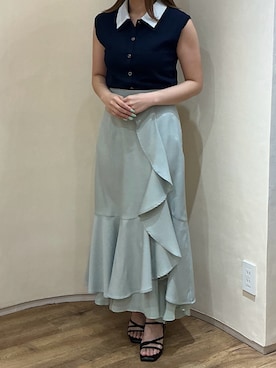 「MISCH MASCH（ミッシュマッシュ）のアイテム」を使った、アトレ川崎店さん（レディース・155cm）の春コーディネート