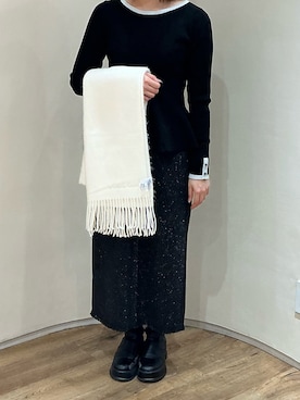 アトレ川崎店さん(レディース・158cm)の冬コーディネート