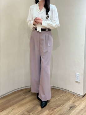 アトレ川崎店さん（レディース・158cm）の秋コーディネート