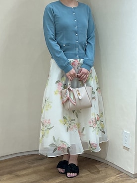 「MISCH MASCH（ミッシュマッシュ）のアイテム（トップス）」を使った、アトレ川崎店さん（レディース・155cm）の春コーディネート