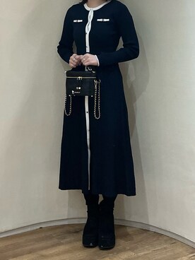アトレ川崎店さん(レディース・158cm)の冬コーディネート