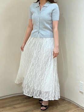 アトレ川崎店さん（レディース・160cm）の夏コーディネート