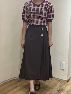 アトレ川崎店さん（レディース・158cm）の秋コーディネート