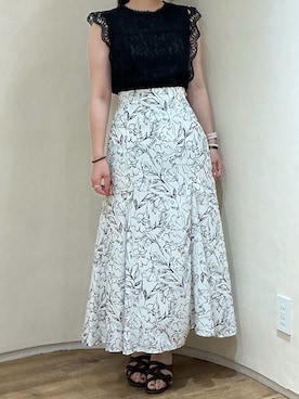 「MISCH MASCH（ミッシュマッシュ）のアイテム」を使った、アトレ川崎店さん（レディース・158cm）の夏コーディネート