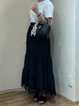 「スヌーピー」｜アトレ川崎店さん（レディース・157cm）の春コーディネート